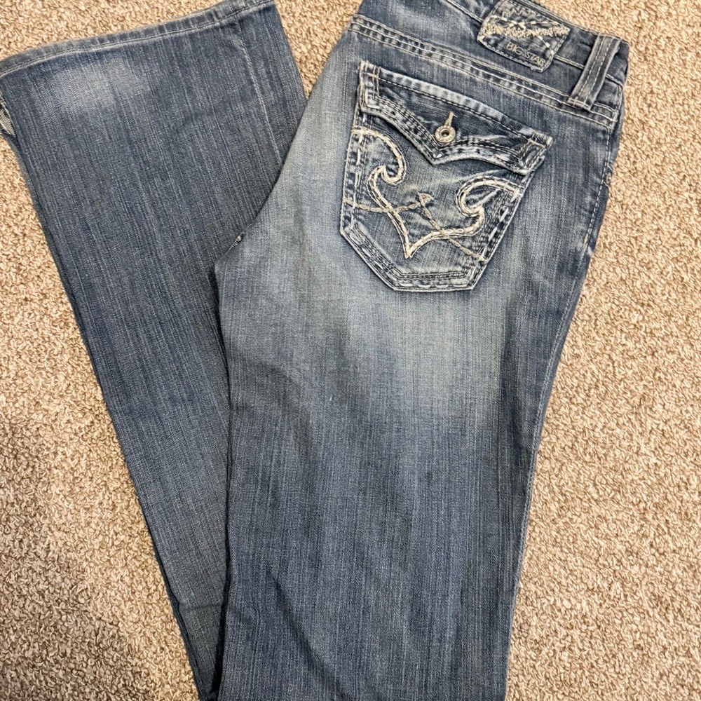 Big Star Women's Boot Cut Jeans in Blue
